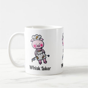 Whisky Taker Pig - Grappig Chef Design Koffiemok