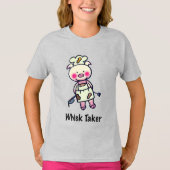 Whisky Taker Pig - Grappig Chef Design T-shirt (Voorkant)
