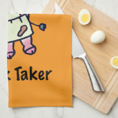 Whisky Taker Pig - Grappig Chef Design Theedoek (Quarter Fold)