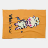 Whisky Taker Pig - Grappig Chef Design Theedoek (Horizontaal)