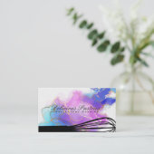 Whisky Tool | Cultuur | Waterverf goudolie Visitekaartje (Staand voorkant)