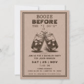 Whisky vrijgezellenfeest kaart (Voorkant)