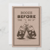 Whisky vrijgezellenfeest kaart (Achterkant)