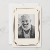 Whisky Whiskey sigaar 50ste verjaardag Kaart (Achterkant)