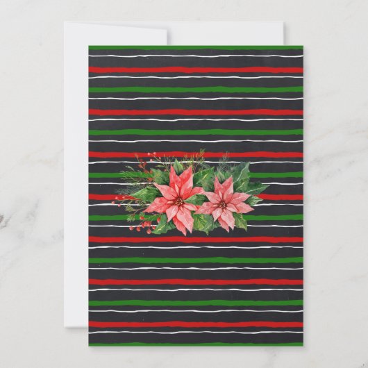 Whisky & Wijnproeverij Kerstfeest Kaart (Achterkant)