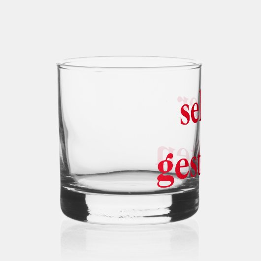 Whiskyglas selber gestalten  whisky glas (Rechts)