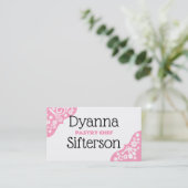 whiskymetinglepels bakkerskok visitekaartje (Staand voorkant)