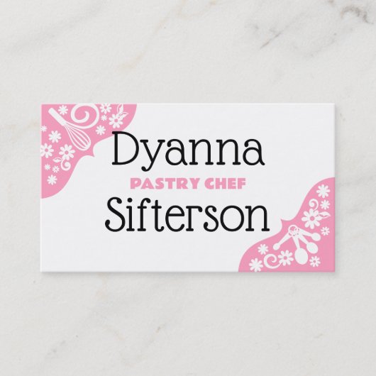 whiskymetinglepels bakkerskok visitekaartje (Voorkant)