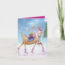 Whismical Christmas Kaart - Aas van Fairy Hearts