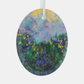 Whisper Blooms Glas Ornament (Voorkant Rechts)