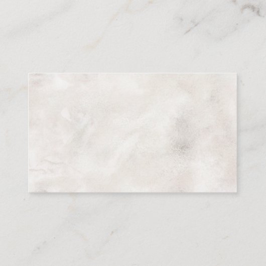 Whisper & Blush Bruiloft Online RSVP-kaart Visitekaartje (Achterkant)