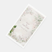 Whisper & Blush Weddenschap Dinner Napkins Servet (Hoek)