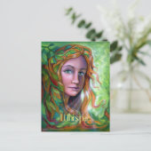 Whisper briefkaart van Mike Winterbauer (Staand voorkant)