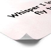 Whisper Butterfly Poster (Hoek)