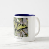 Whisper Butterfly Tweekleurige Koffiemok (Voorkant rechts)