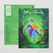 Whisper Dances briefkaart beroemd gemaakt door Mik (Voorkant / Achterkant)