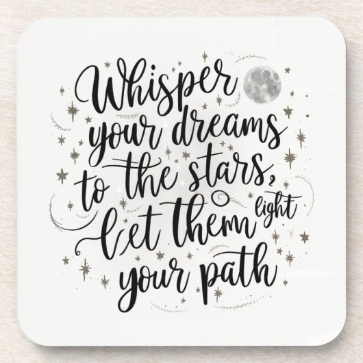 Whisper Dreams Onderzetter (Voorkant)