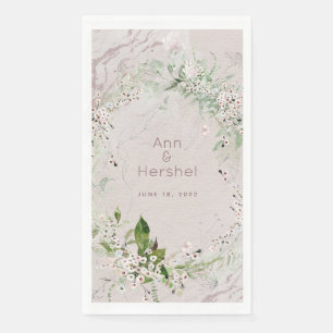Whisper en Blush 2 Weddenschappen Dinner Napkins Servet