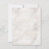 Whisper en Blush Weddenschap Bedankkaart (Achterkant)