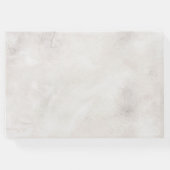 Whisper en Blush Weddenschap Gastenboek (Achterkant)