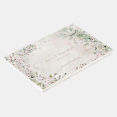 Whisper en Blush Weddenschap Gastenboek (Hoek)