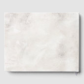 Whisper en Blush Weddenschap Gastenboek (Achterkant)