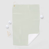 Whisper Green Solid Color Golfhanddoek (Insitu)