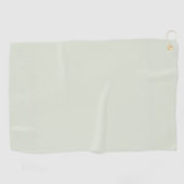 Whisper Green Solid Color Golfhanddoek (Horizontaal)