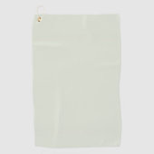 Whisper Green Solid Color Golfhanddoek (Voorkant)
