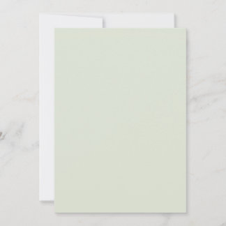 Whisper Groen Effen Kleur Feestdagenkaart