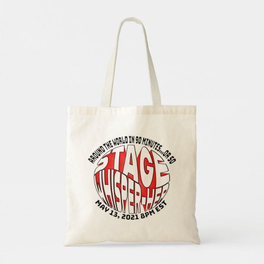 Whisper her Canvas tas (Achterkant)