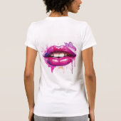 Whisper Loud: de kracht van de roze stilte T-shirt (Achterkant)
