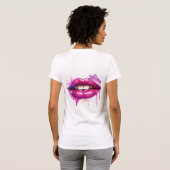 Whisper Loud: de kracht van de roze stilte T-shirt (Achterkant volledig)