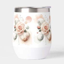 Whisper of a Roos - Een dromerige Waterverf Elegan