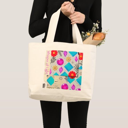 Whisper of Light Gem Canvas Tas (Voorkant (product))