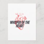 Whisper of the Heart beroemd gemaakt door Elegant  Briefkaart (Voorkant)