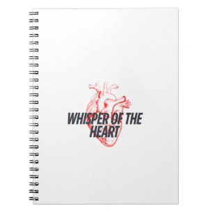 Whisper of the Heart beroemd gemaakt door Elegant  Notitieboek