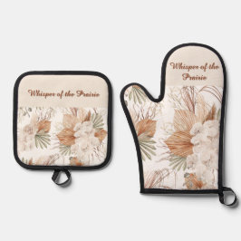 Whisper of the Prairie Keukenset Ovenwant & Pannenlap Set