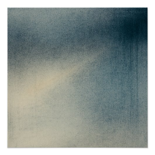 Whisper of the Rainlight Pt2 Japandi Blue Perfect Poster (Voorkant)
