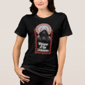 Whisper of the Unknown - Dark Gothic Tri-Blend Shirt (Voorkant)
