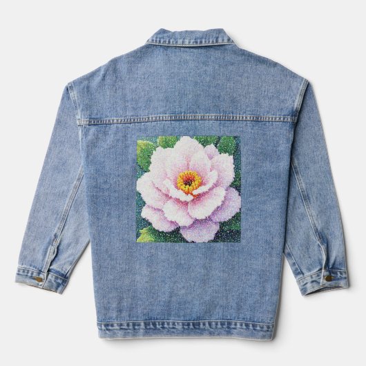 Whisper Pink Denim Jacket (Achterkant)