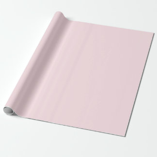 Whisper Pink Solid Color Wrapping Papier