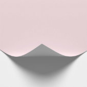 Whisper Pink Solid Color Wrapping Papier (Hoek)