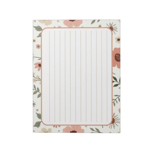 Whisper van de lente notitieblok (Linkerzijde)