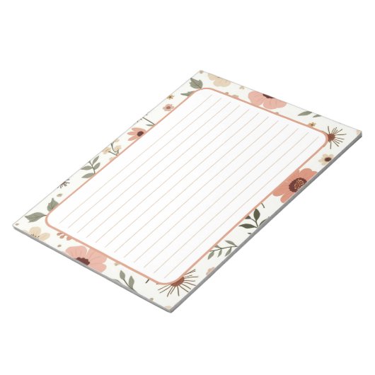 Whisper van de lente notitieblok (Schuin)