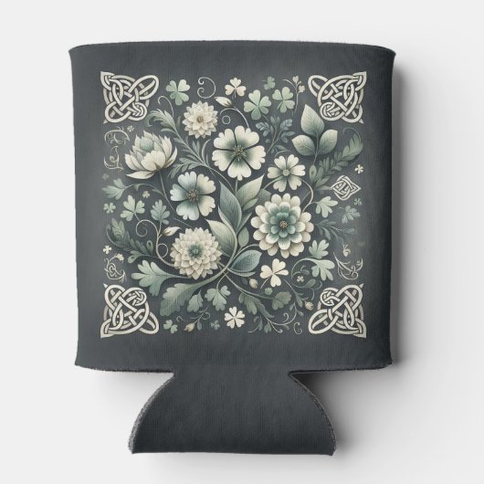 Whispered Clover Knotwork Garden Blikjeskoeler (Achterkant)