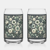 Whispered Clover Knotwork Garden Blikvorm Glas (Voorkant)