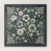 Whispered Clover Knotwork Garden Legpuzzel (Verticaal)