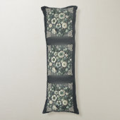 Whispered Clover Knotwork Garden Lichaamskussen (Voorkant Verticaal)