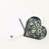 Whispered Clover Knotwork Garden Notitieboek (Binnen)